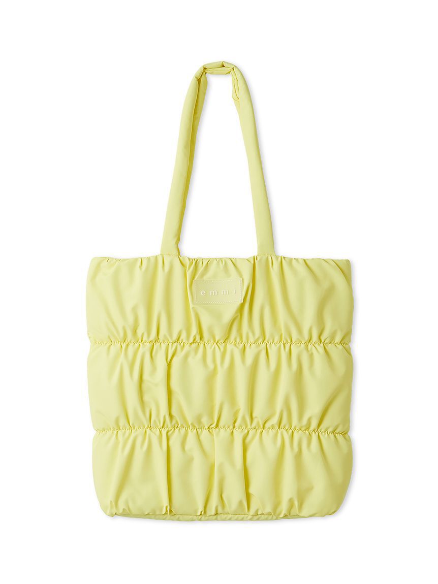 emmi atelier「【ONLINE限定】eco emmiロゴパデットトートバッグ」|トートバッグ|