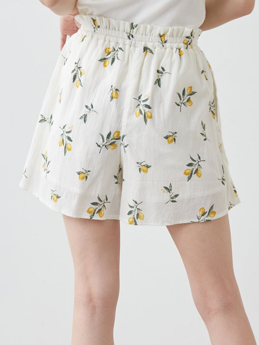gelato pique「フルーツ小花柄ショートパンツ」|ルームウェア|