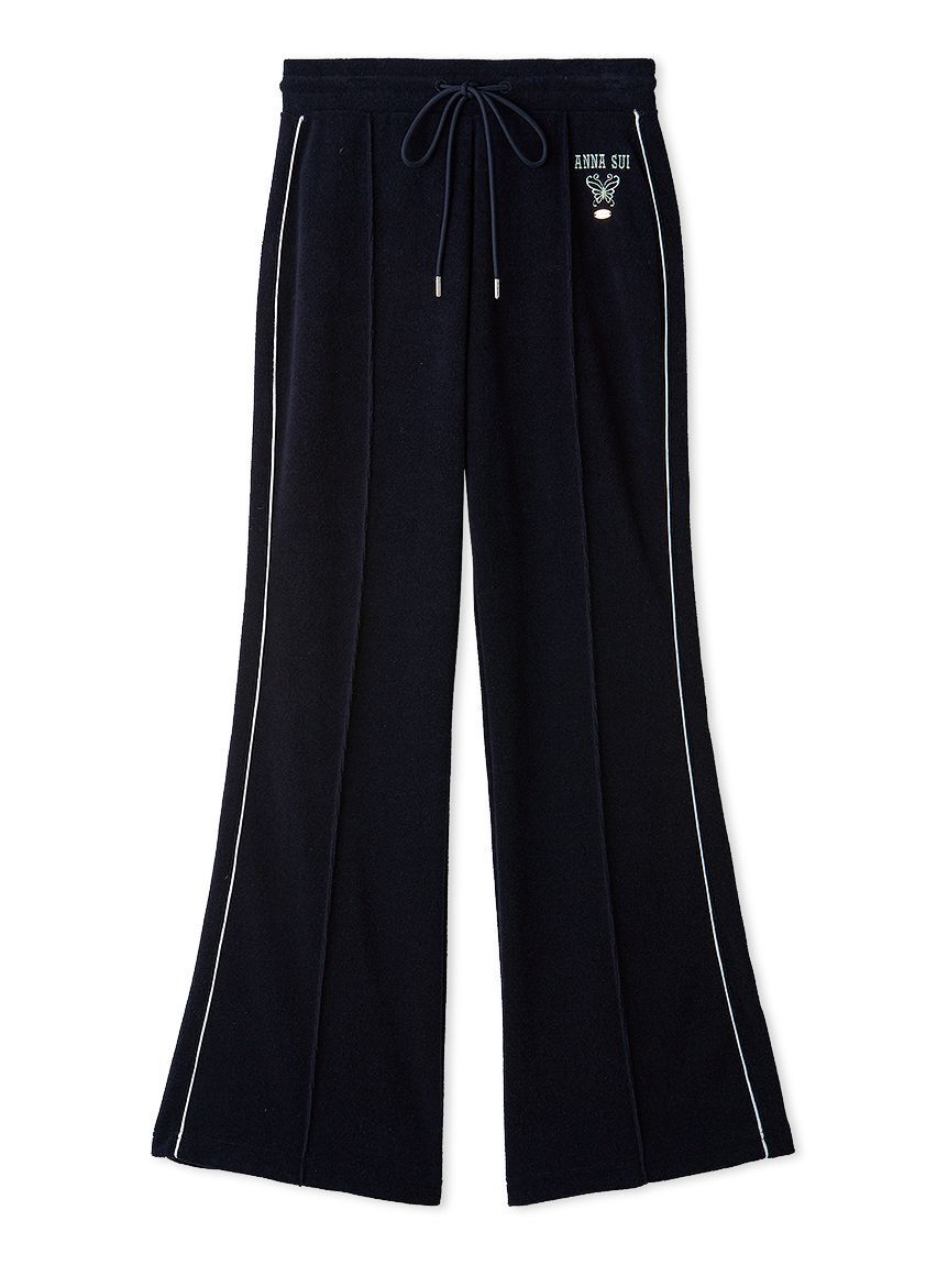 LILY BROWN「【LILY BROWN&times;ANNA SUI】サイドラインパイルパンツ」|チノ|