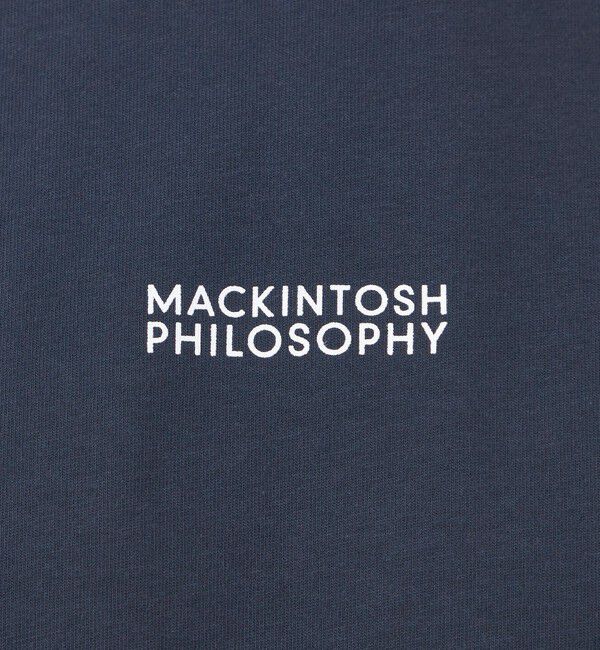 MACKINTOSH PHILOSOPHY「【WEB&一部店舗限定】クルーネックロゴTシャツ 度詰め天竺」|Tシャツ・カットソー|