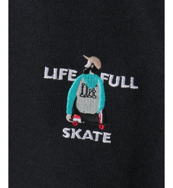 ikka kids「【キッズ】[速乾]リブライン刺繍トレーナー(100~160cm)」|Tシャツ・カットソー|