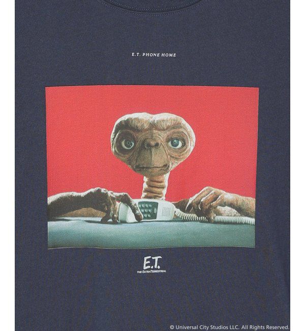 VENCE share style「『 E.T. 』デザイン フォトプリントTシャツ」|Tシャツ・カットソー|