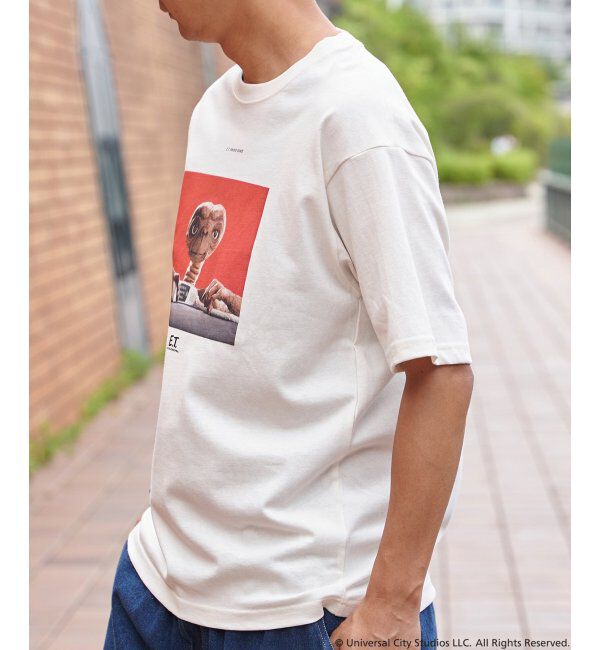 VENCE share style「『 E.T. 』デザイン フォトプリントTシャツ」|Tシャツ・カットソー|