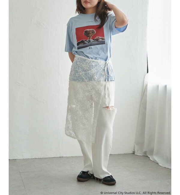VENCE share style「『 E.T. 』デザイン フォトプリントTシャツ」|Tシャツ・カットソー|