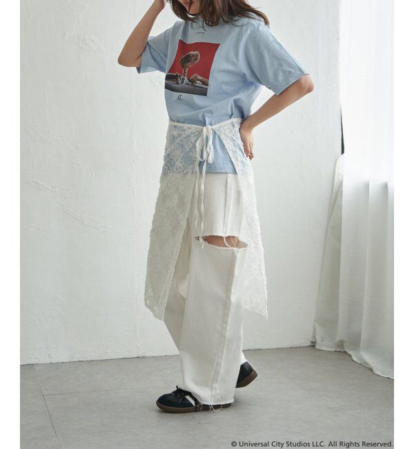 VENCE share style「『 E.T. 』デザイン フォトプリントTシャツ」|Tシャツ・カットソー|