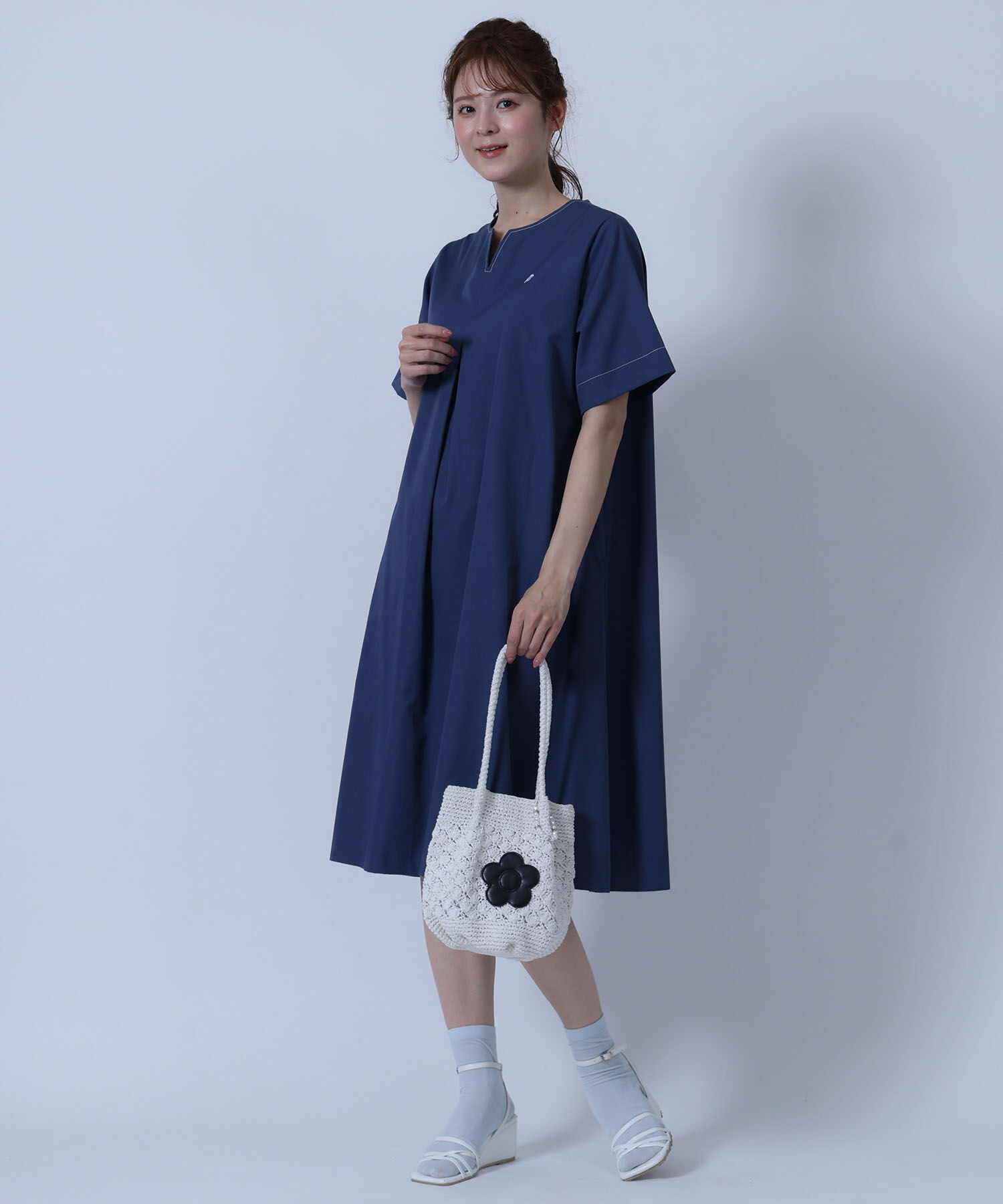 MARY QUANT「ワンポイントデイジー ソックス」|ソックス|