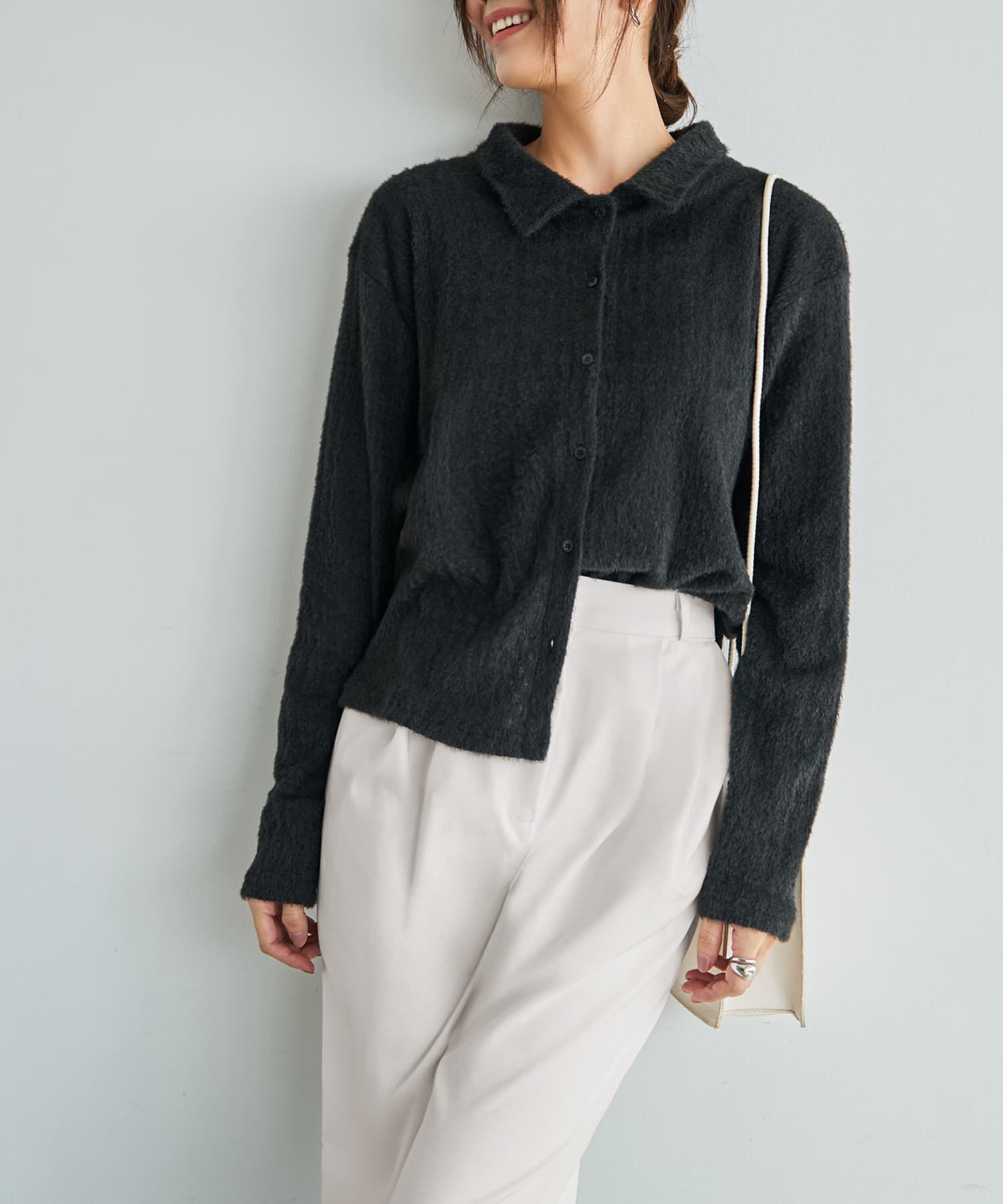 STYLE DELI「シャギーニュアンスカットソーシャツ」|Tシャツ・カットソー|スミクロ