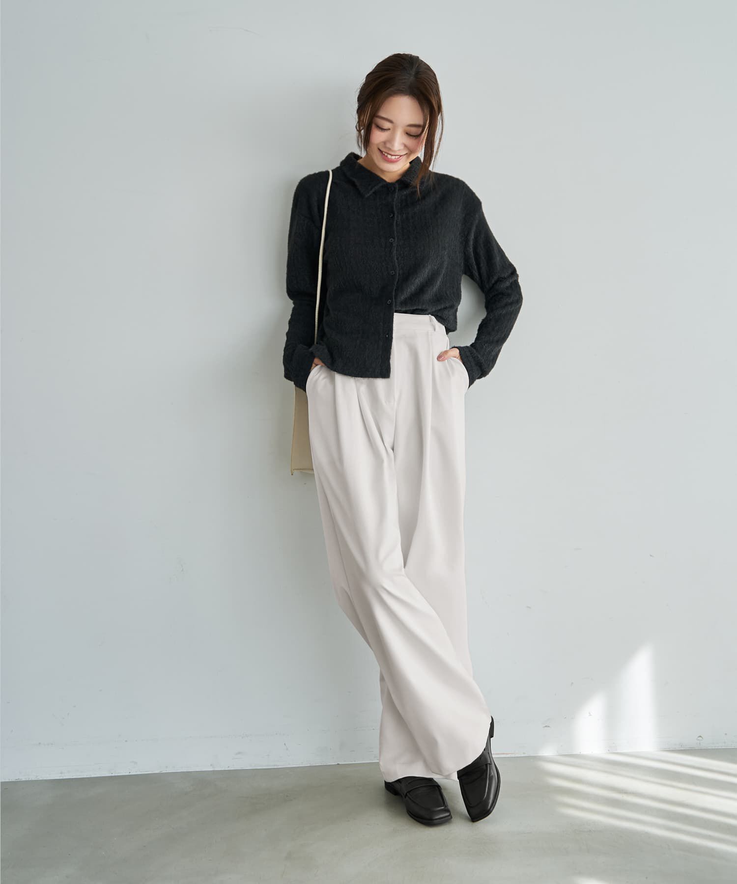 STYLE DELI「シャギーニュアンスカットソーシャツ」|Tシャツ・カットソー|