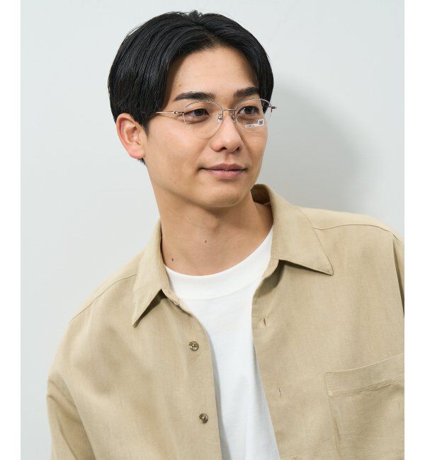  「ボストン型 メガネ | メタル 大人可愛い 伊達メガネ レディース レンズ交換券付」|メガネ|