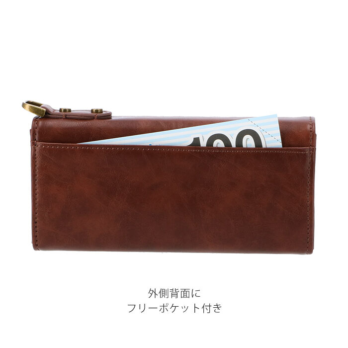 BACKYARD FAMILY「長財布 メンズ ブランド 通販 おしゃれ かぶせ シンプル ロングウォレット 大容量 多収納」|財布|