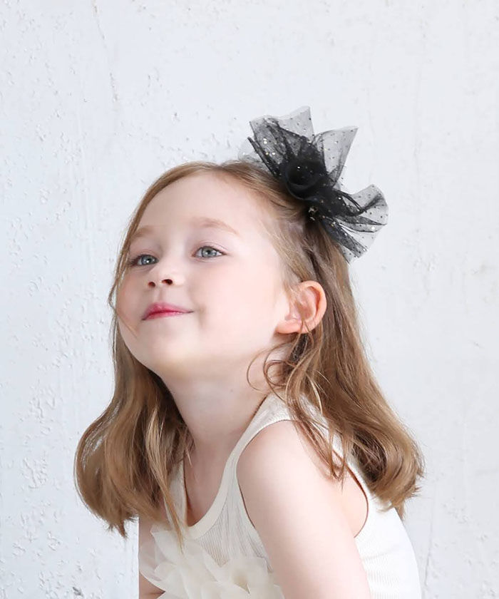 BACKYARD FAMILY「ヘアクリップ 大きめ リボン 通販 ヘア クリップ ヘアピン 髪飾り 髪留め キッズ 女の子 子供」|その他|