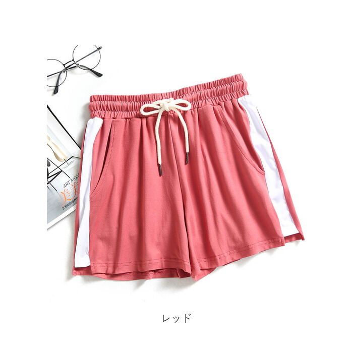 BACKYARD FAMILY「短パン レディース 通販 ショートパンツ サイドライン ショーパン ショート パンツ ボトムス」|その他|