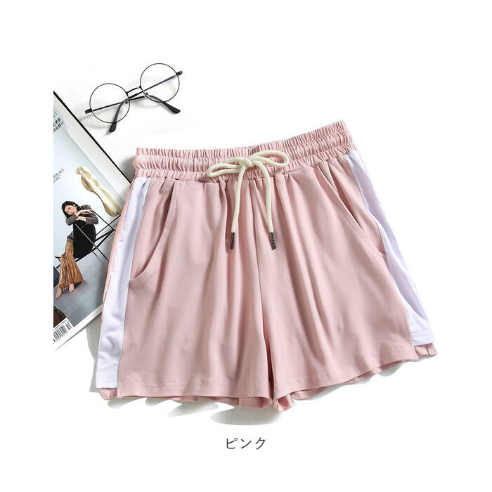 BACKYARD FAMILY「短パン レディース 通販 ショートパンツ サイドライン ショーパン ショート パンツ ボトムス」|その他|