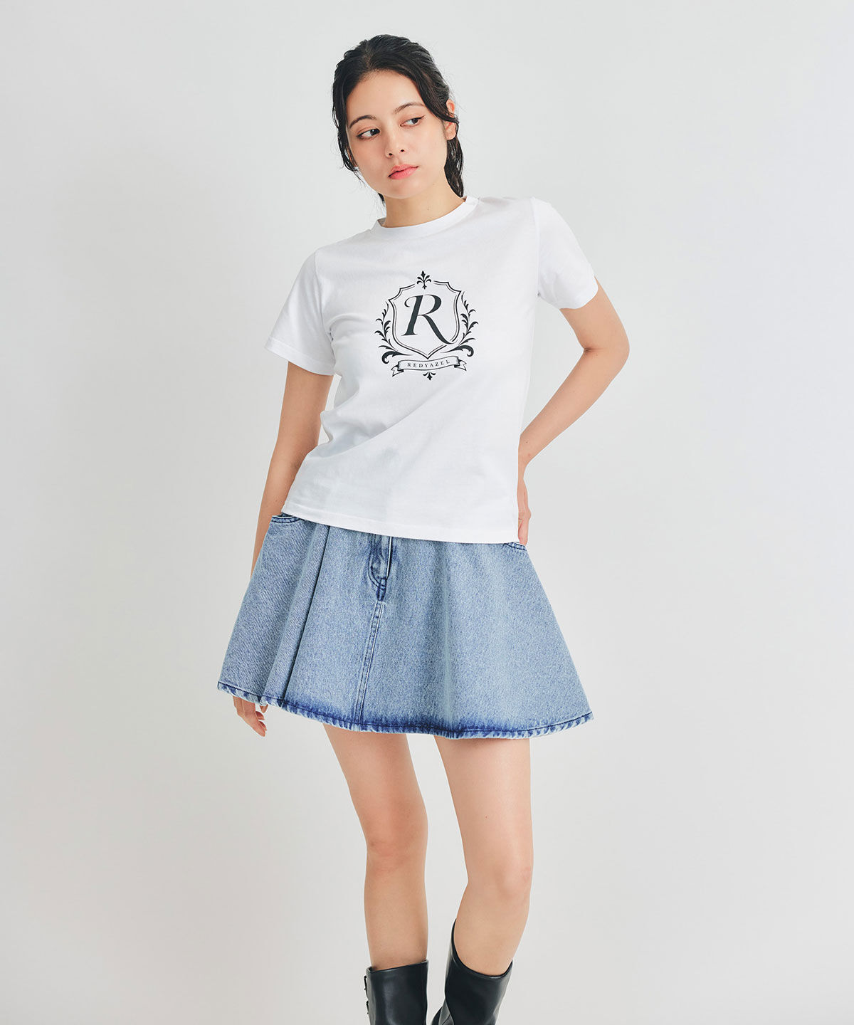 REDYAZEL「エンブレムロゴTシャツ」|Tシャツ・カットソー|