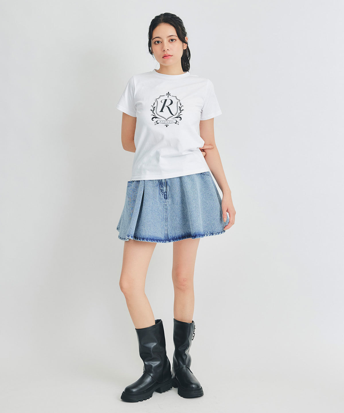 REDYAZEL「エンブレムロゴTシャツ」|Tシャツ・カットソー|
