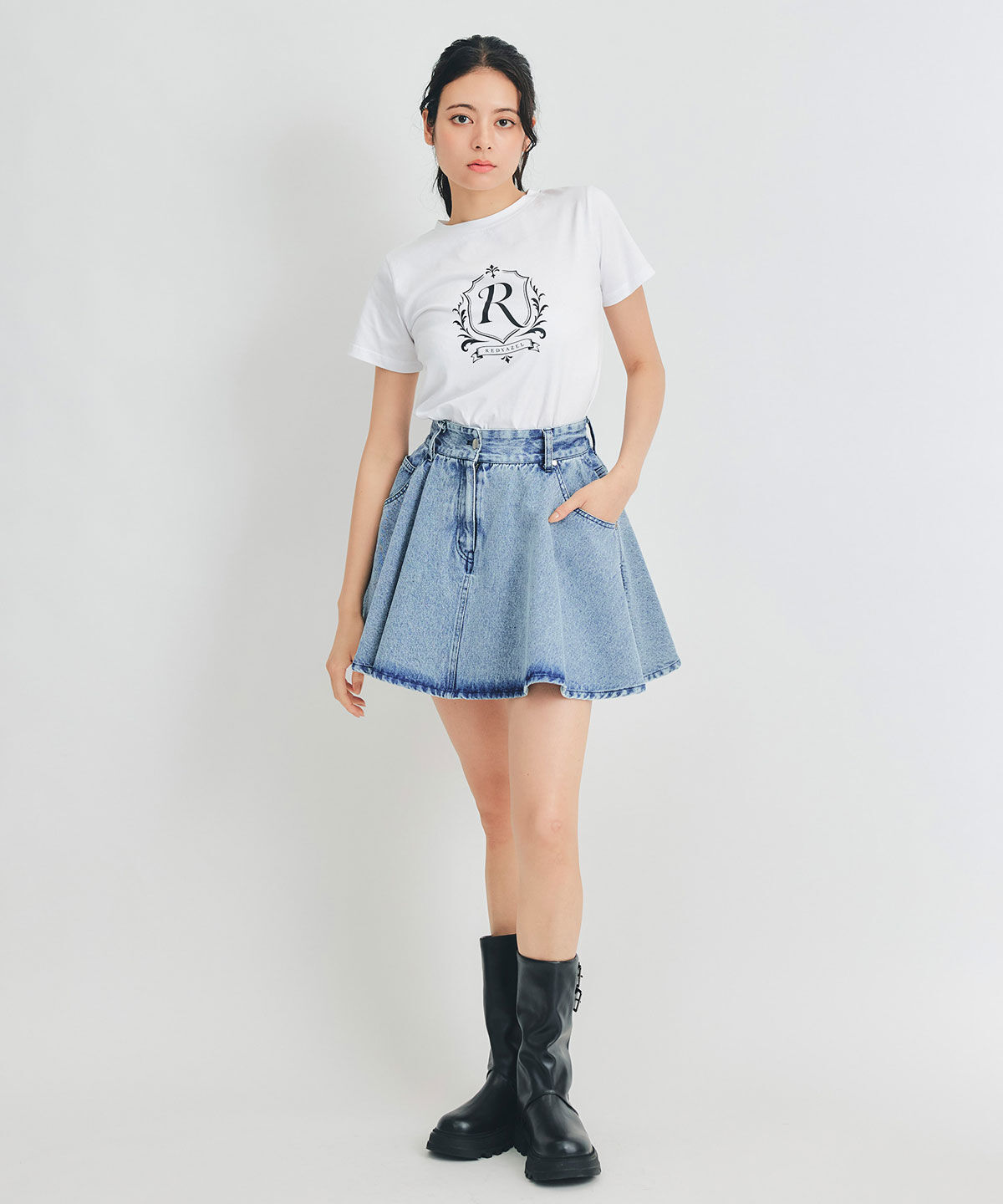 REDYAZEL「エンブレムロゴTシャツ」|Tシャツ・カットソー|
