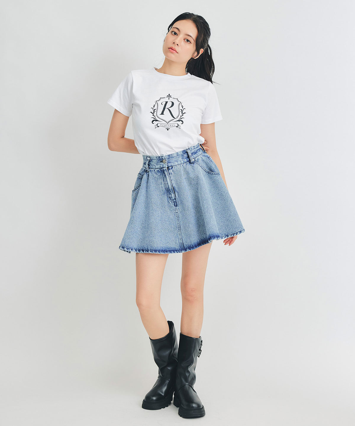 REDYAZEL「エンブレムロゴTシャツ」|Tシャツ・カットソー|