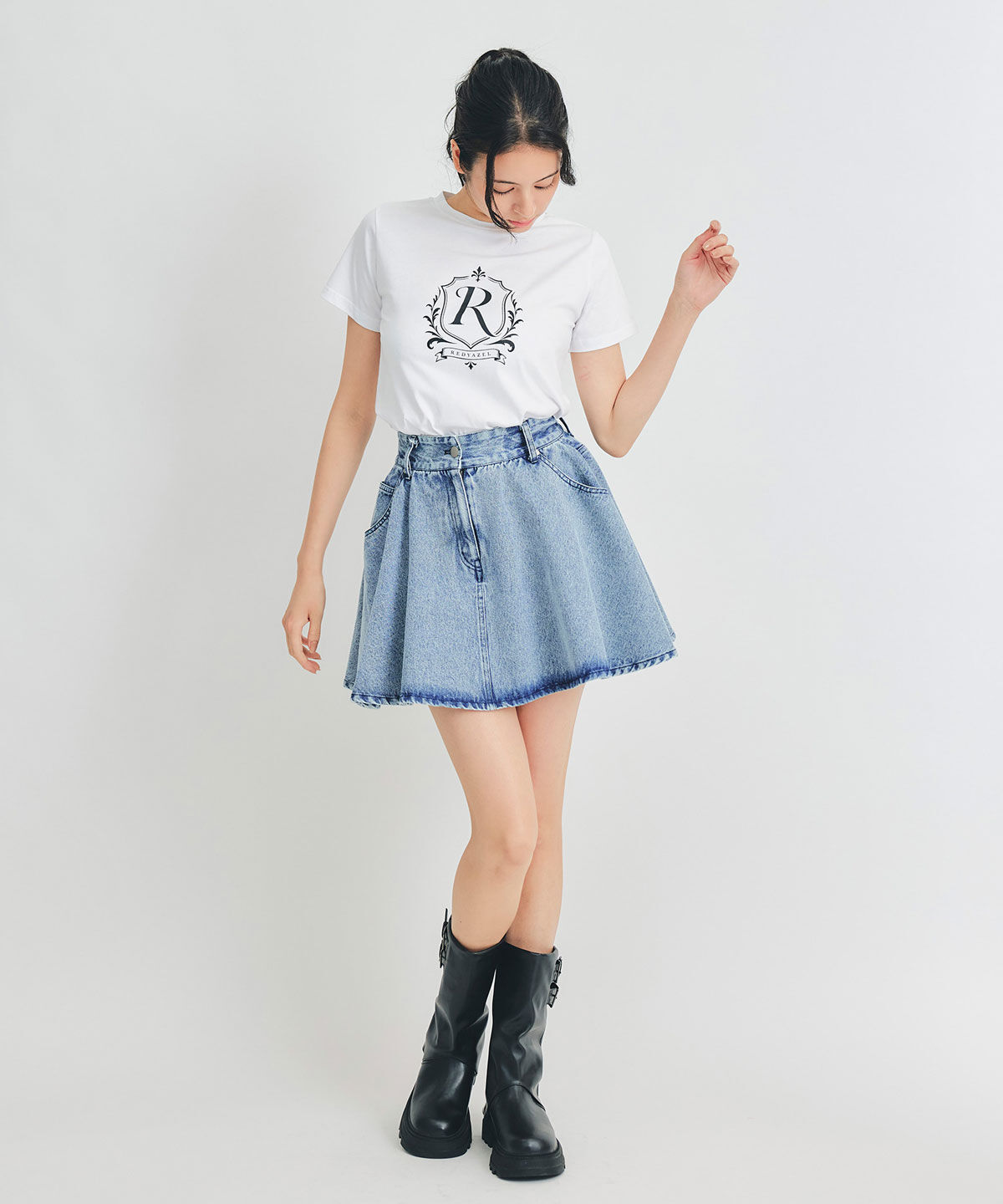 REDYAZEL「エンブレムロゴTシャツ」|Tシャツ・カットソー|