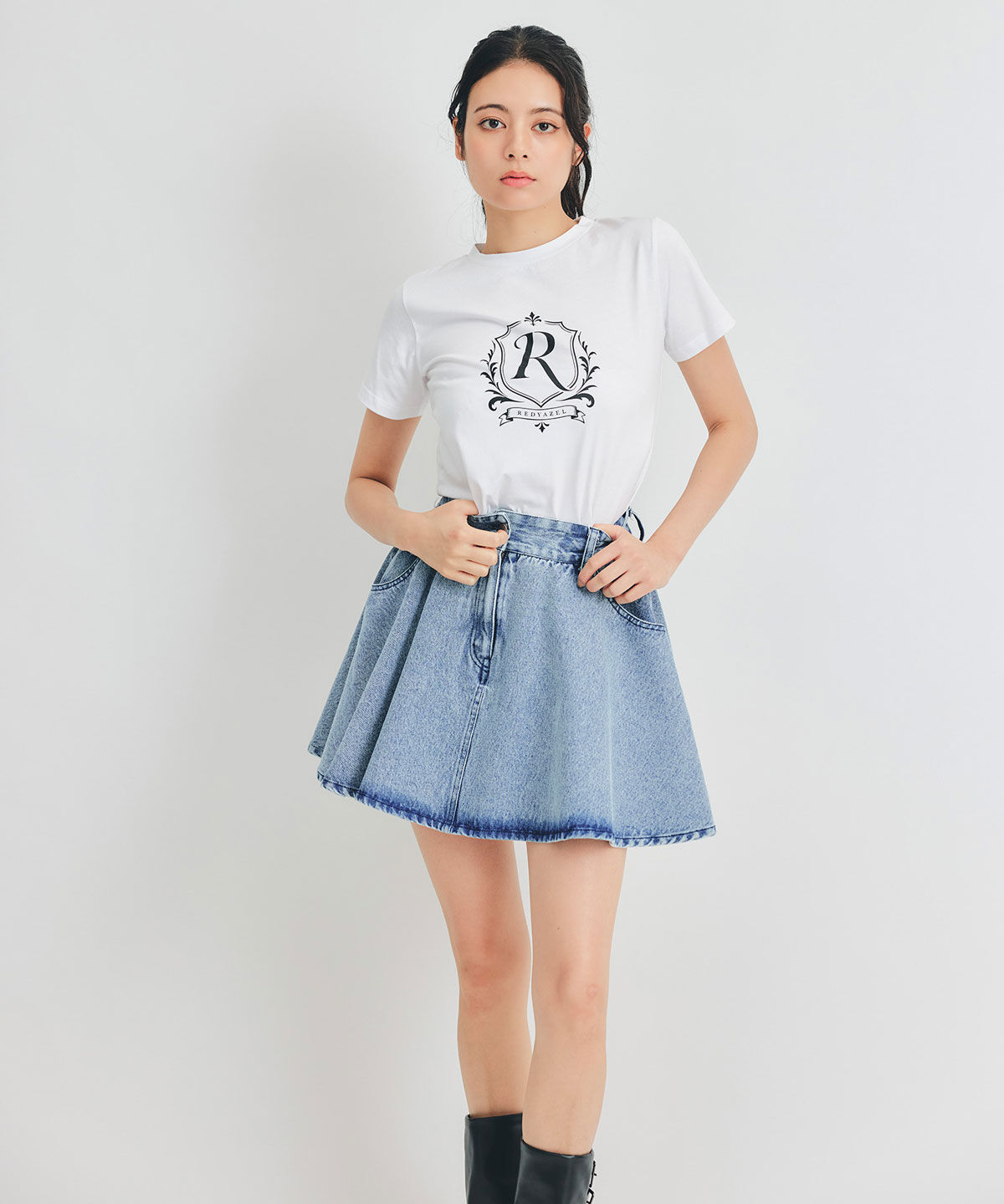 REDYAZEL「エンブレムロゴTシャツ」|Tシャツ・カットソー|