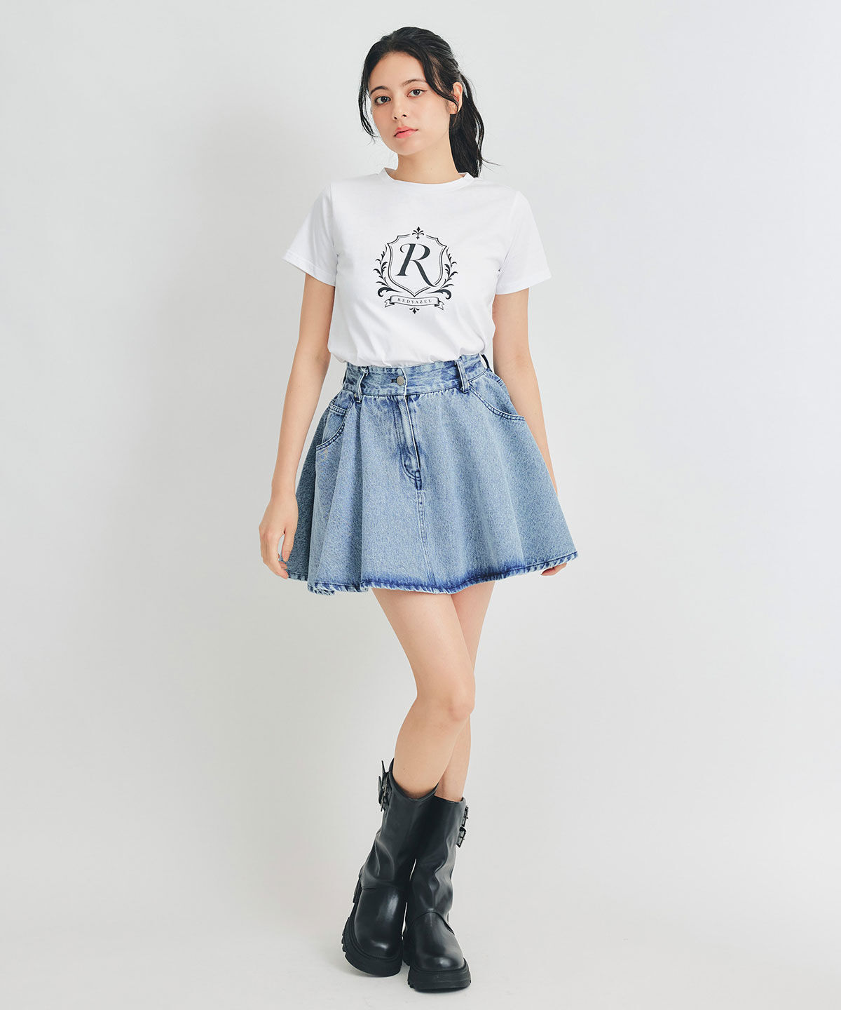 REDYAZEL「エンブレムロゴTシャツ」|Tシャツ・カットソー|
