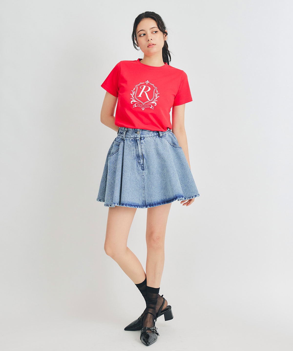 REDYAZEL「エンブレムロゴTシャツ」|Tシャツ・カットソー|