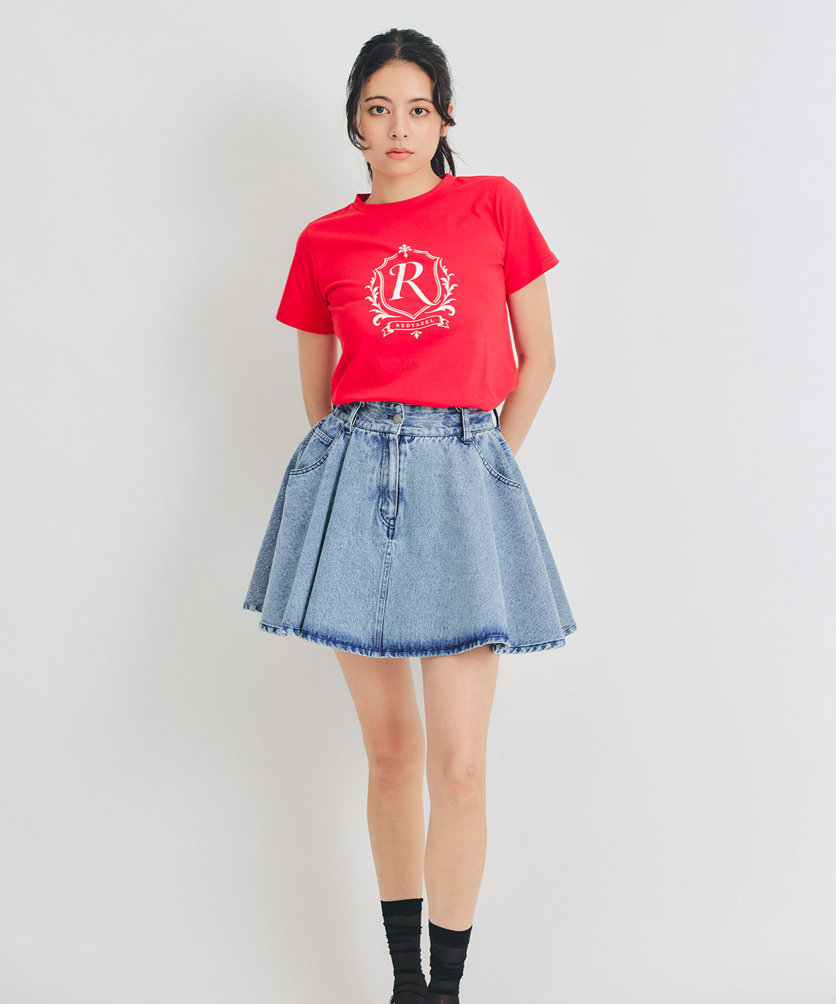 REDYAZEL「エンブレムロゴTシャツ」|Tシャツ・カットソー|