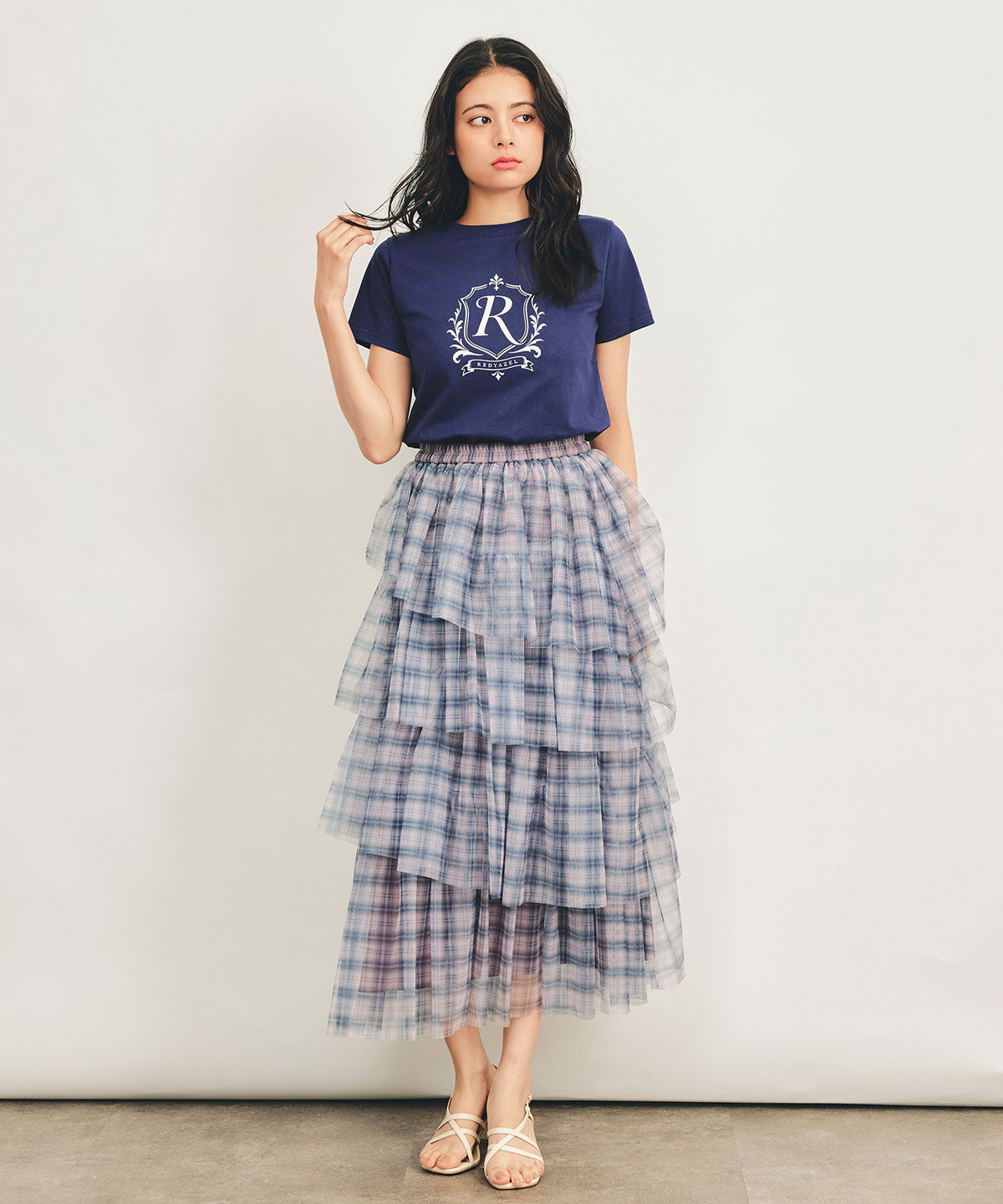 REDYAZEL「エンブレムロゴTシャツ」|Tシャツ・カットソー|