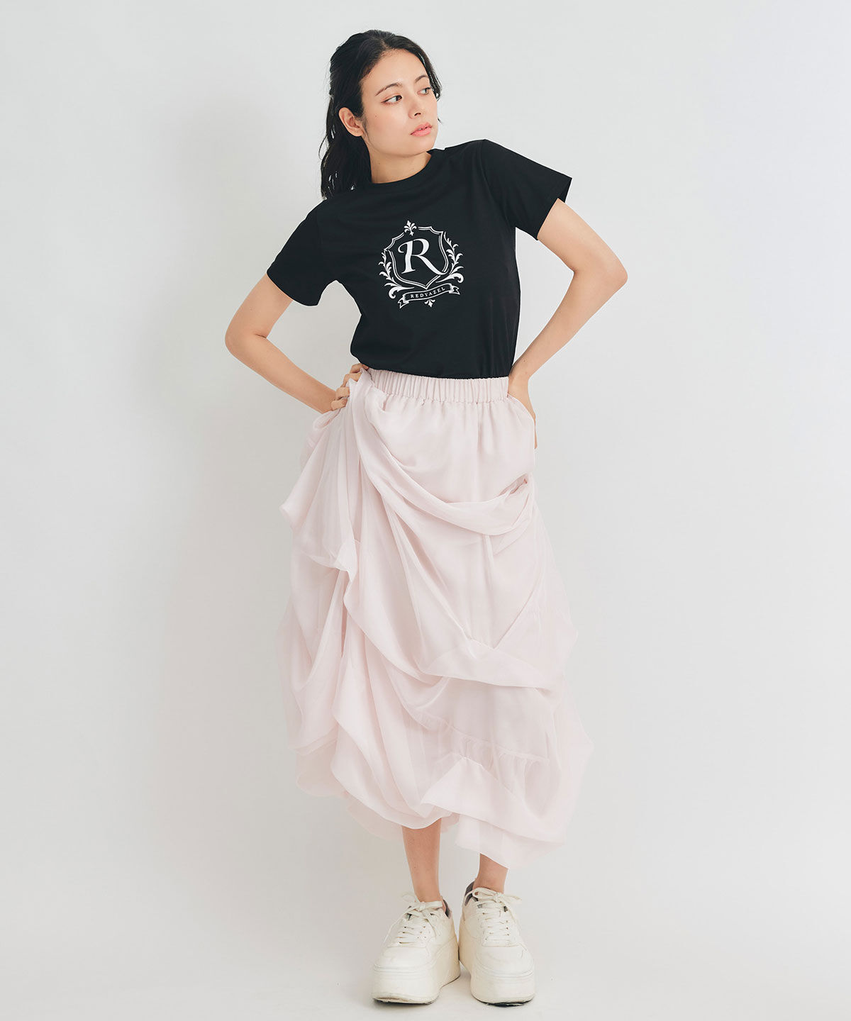 REDYAZEL「エンブレムロゴTシャツ」|Tシャツ・カットソー|