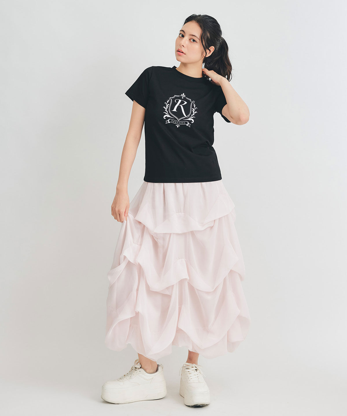 REDYAZEL「エンブレムロゴTシャツ」|Tシャツ・カットソー|