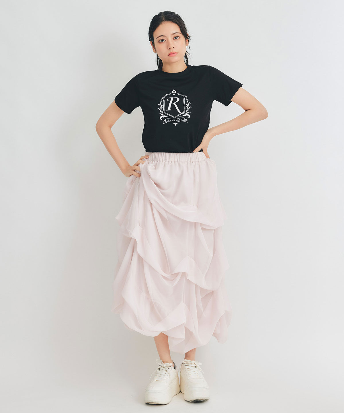 REDYAZEL「エンブレムロゴTシャツ」|Tシャツ・カットソー|