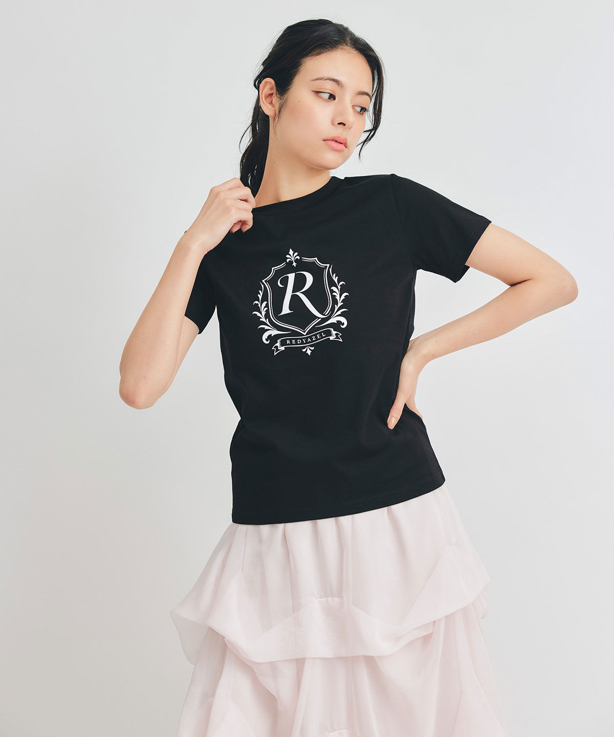 REDYAZEL「エンブレムロゴTシャツ」|Tシャツ・カットソー|