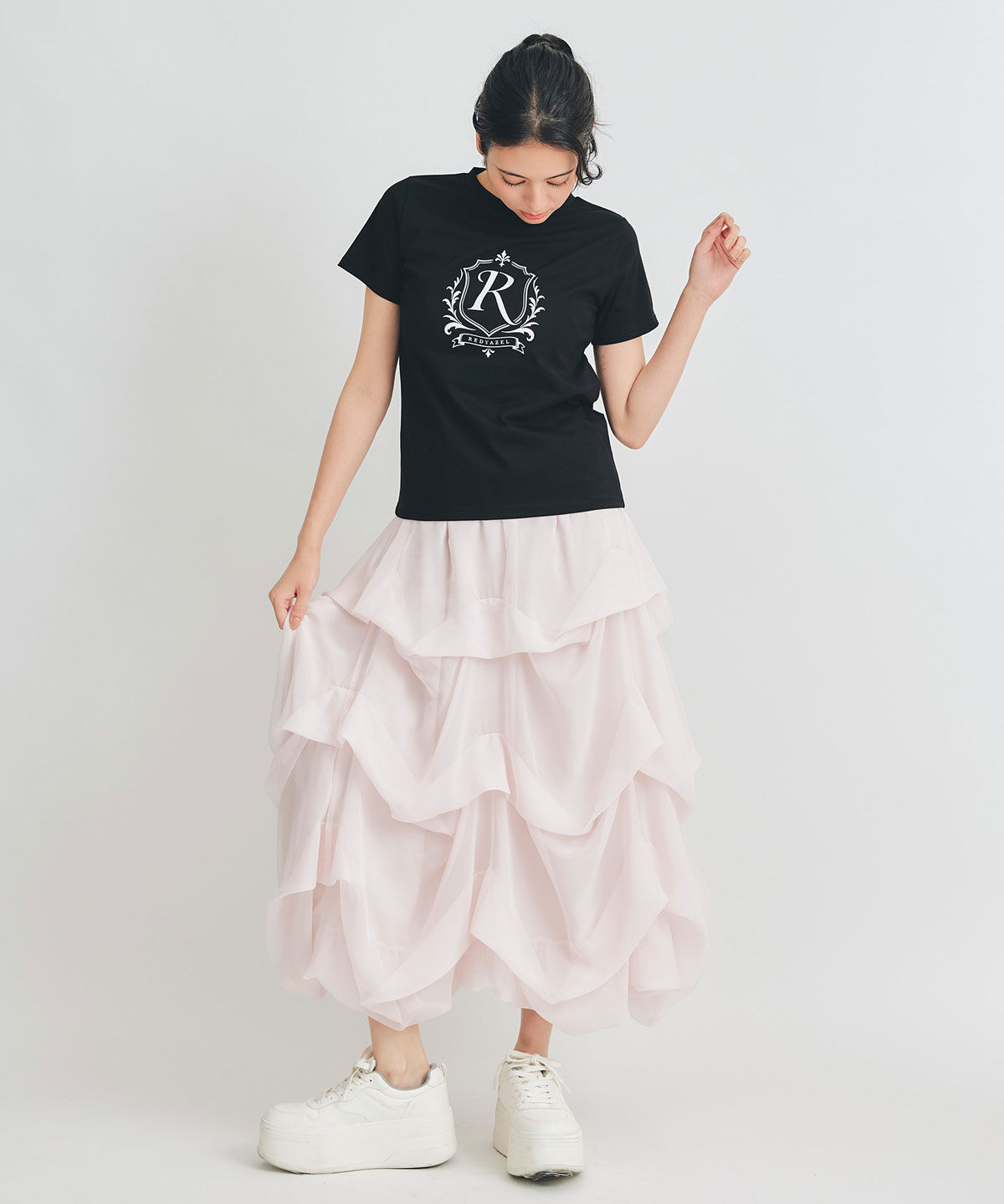 REDYAZEL「エンブレムロゴTシャツ」|Tシャツ・カットソー|