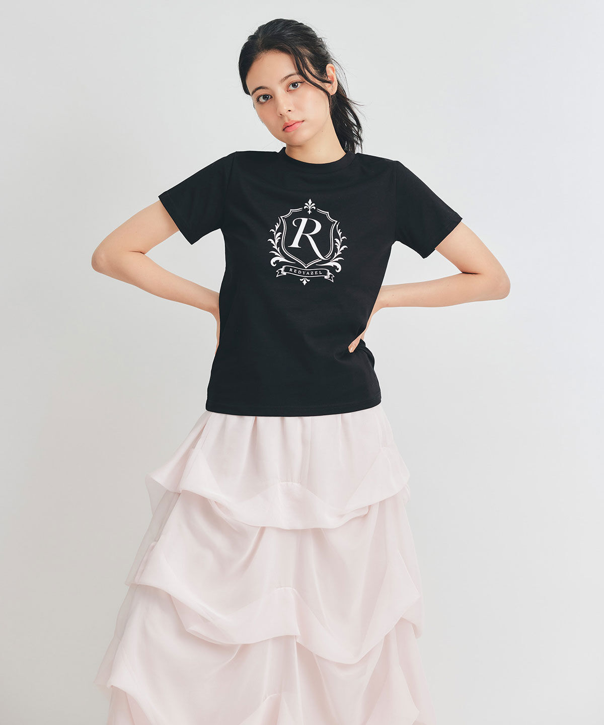 REDYAZEL「エンブレムロゴTシャツ」|Tシャツ・カットソー|