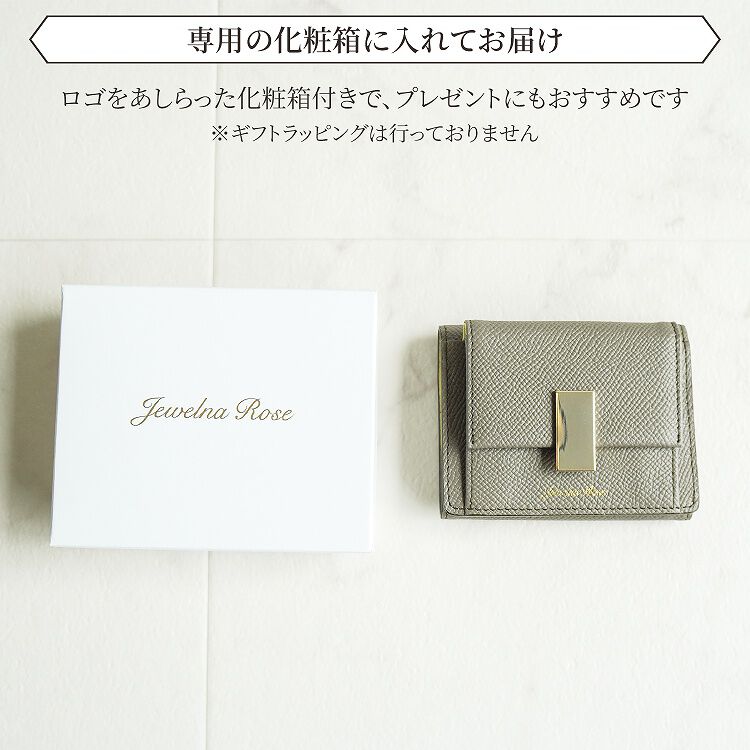 Jewelna Rose「Jewelna Rose ブリヨン・ウォレット 本革 二つ折り財布 15142」|財布|