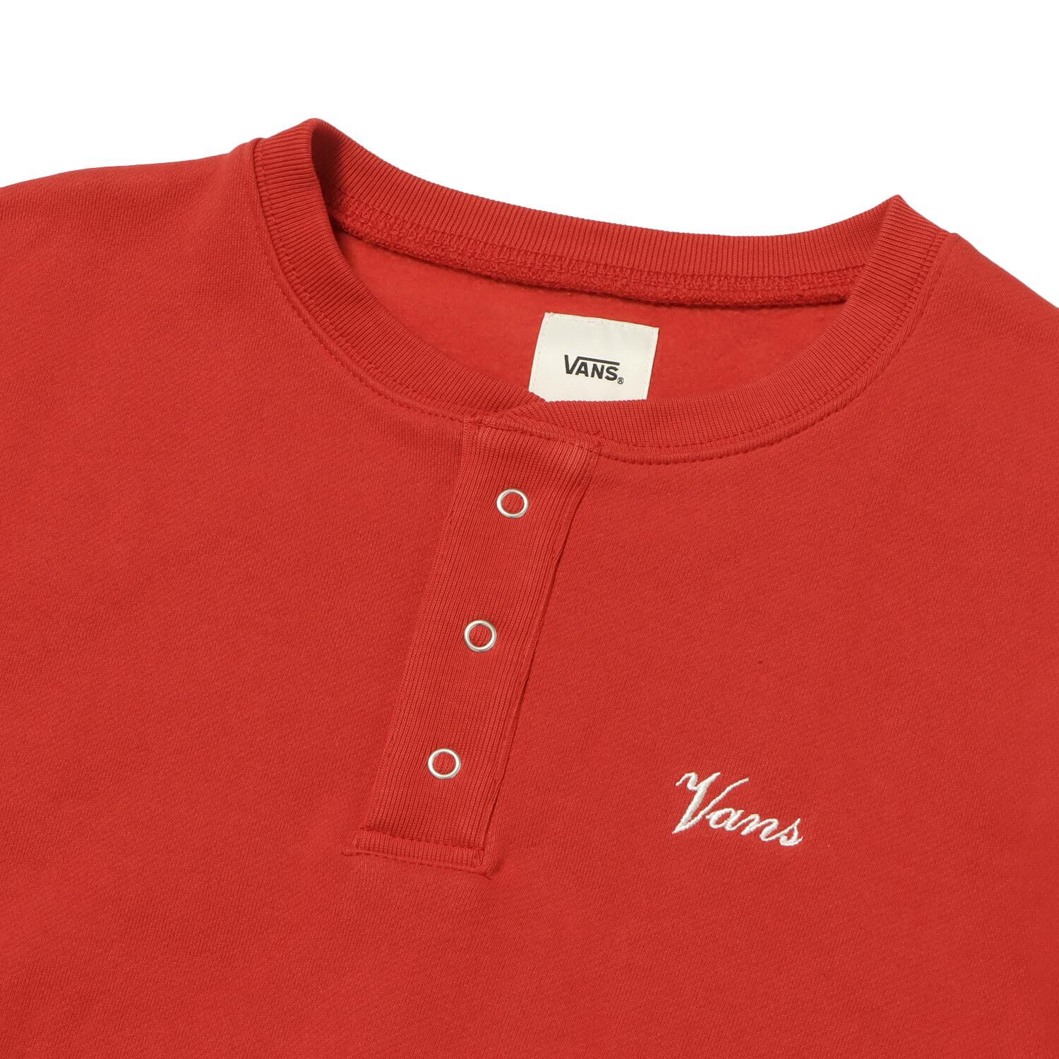 VANS「【VANSｱﾊﾟﾚﾙ(WJ)】W Henley neck SWT」|パーカー|