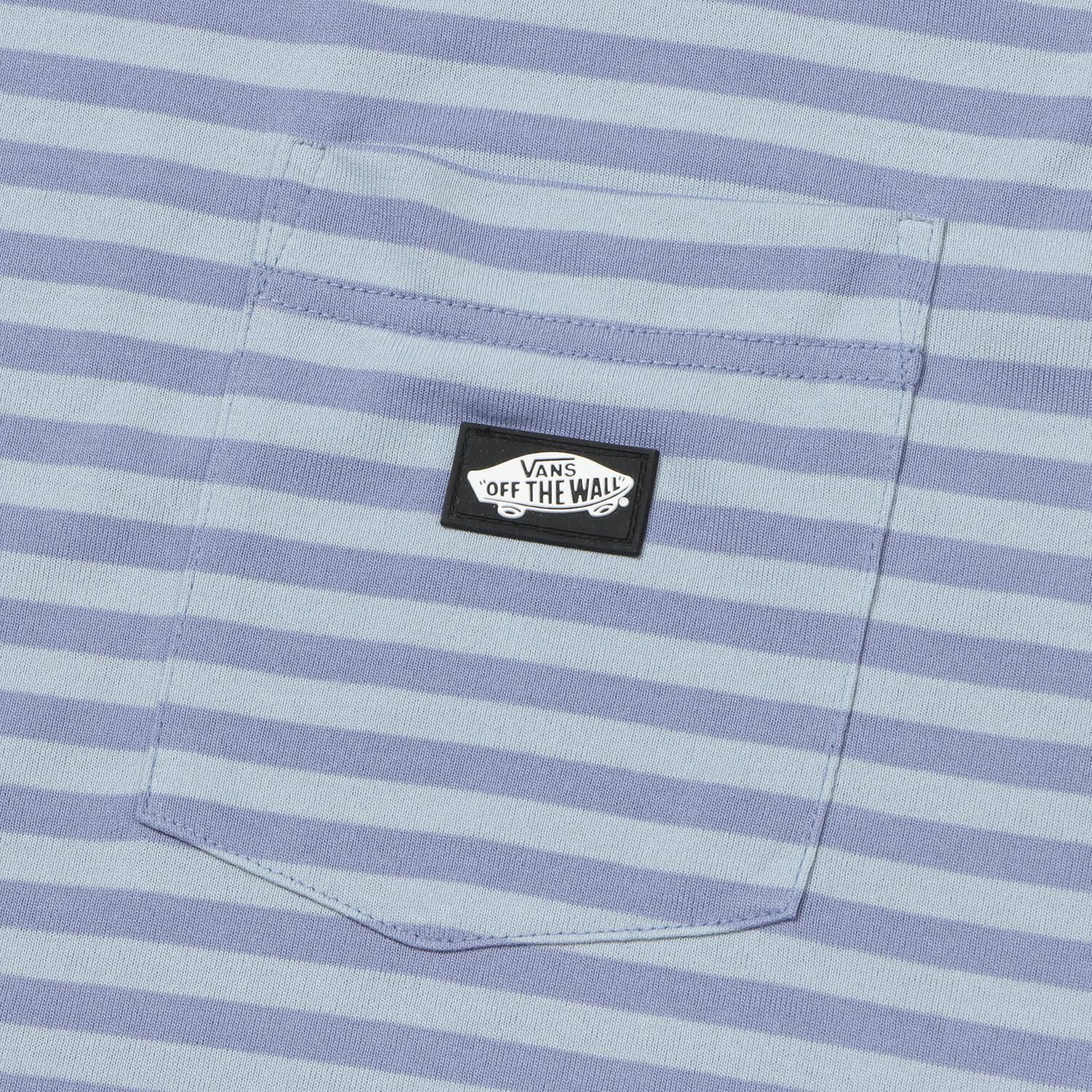 VANS「【VANSｱﾊﾟﾚﾙ(WJ)】CAVE Crew Neck Boarder S TEE」|Tシャツ・カットソー|