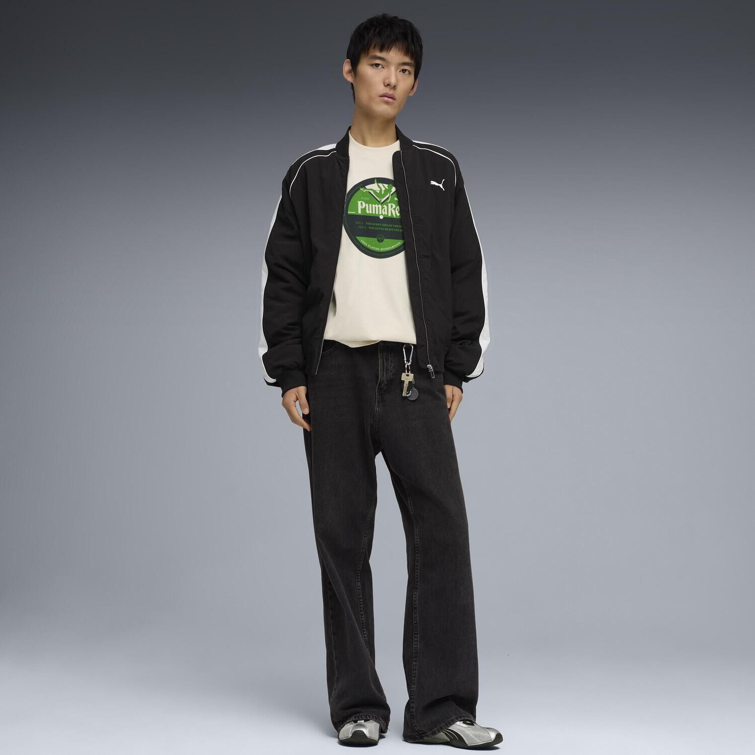 PUMA「【PUMA ｳｪｱ】M GRAPHIC RECORD TEE」|Tシャツ・カットソー|