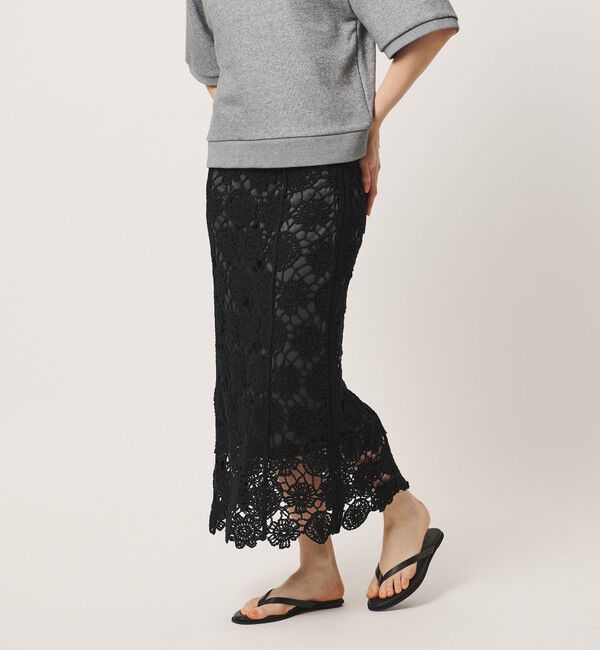 UNITED ARROWS「＜Marilyn Moon＞クロシェ スカート」|Tシャツ・カットソー|