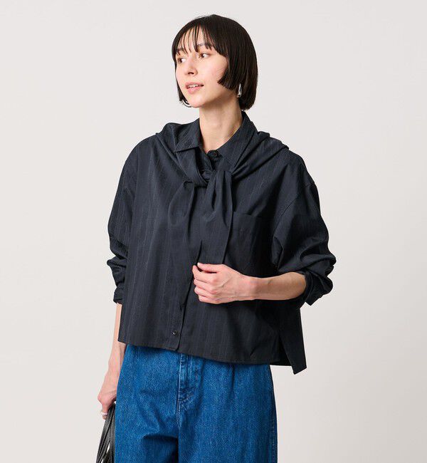 UNITED ARROWS「ペイズリー スカーフ シャツ」|シャツ・ブラウス|