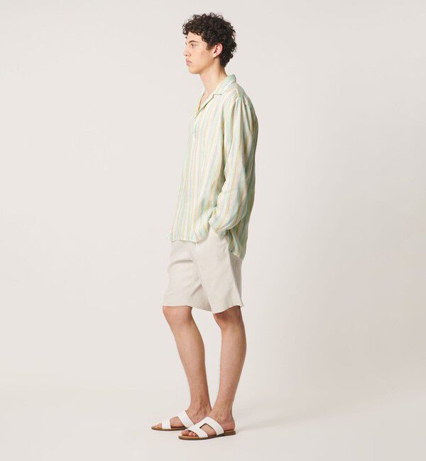 UNITED ARROWS「＜SOVEREIGN＞マルチストライプ スキッパーシャツ」|シャツ・ブラウス|