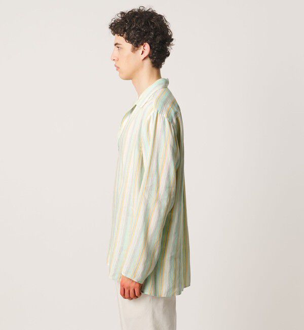 UNITED ARROWS「＜SOVEREIGN＞マルチストライプ スキッパーシャツ」|シャツ・ブラウス|