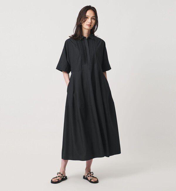 UNITED ARROWS「タック シャツ ワンピース」|ワンピース|