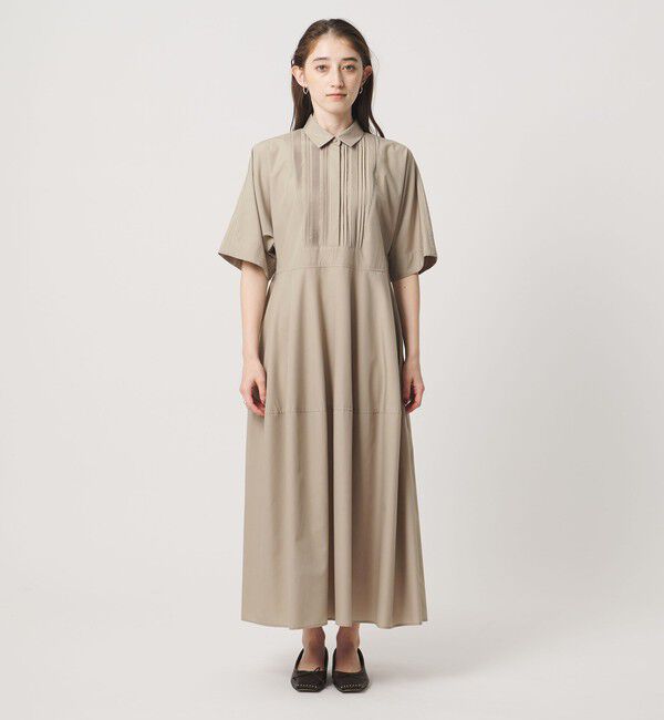 UNITED ARROWS「タック シャツ ワンピース」|ワンピース|