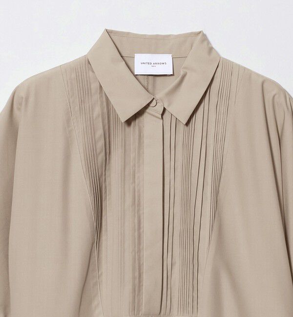 UNITED ARROWS「タック シャツ ワンピース」|ワンピース|
