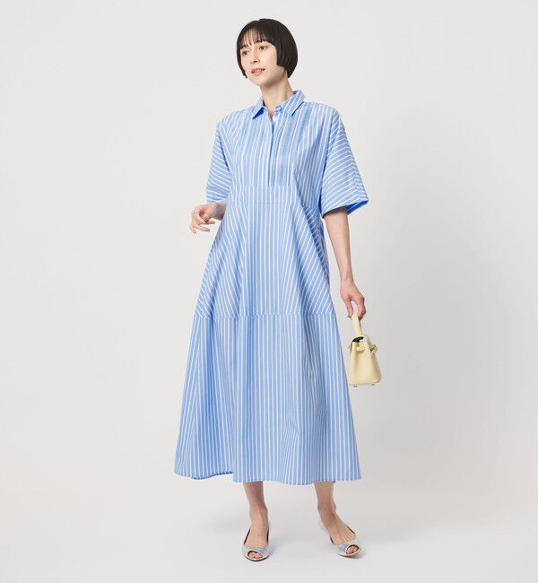 UNITED ARROWS「タック シャツ ワンピース」|ワンピース|