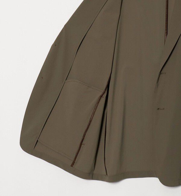 UNITED ARROWS「ナイロン/ポリウレタン エコニール シングル 2ボタン ジャケット タテヨコストレッチ」|テーラードジャケット|