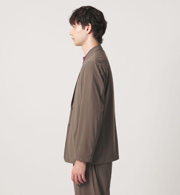 UNITED ARROWS「ナイロン/ポリウレタン エコニール シングル 2ボタン ジャケット タテヨコストレッチ」|テーラードジャケット|