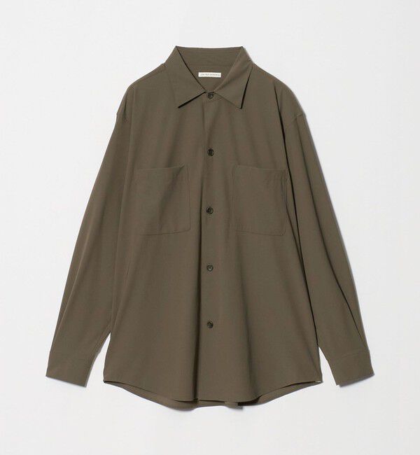 UNITED ARROWS「ナイロン/ポリウレタン エコニール シャツ タテヨコストレッチ」|カーディガン|