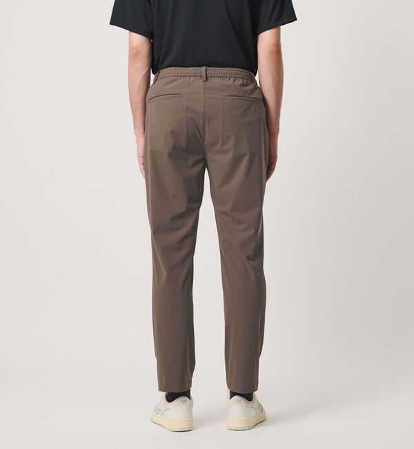 UNITED ARROWS「ナイロン/ポリウレタン エコニール 1プリーツ ハーフギャザー イージーパンツ タテヨコストレッチ」|チノ|