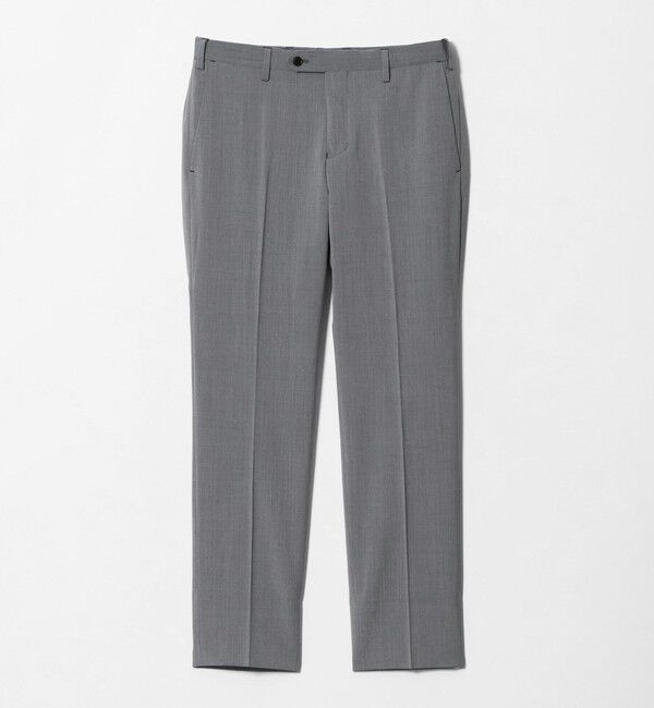 UNITED ARROWS green label relaxing「A+ TWPU トロピカル無地 スリム セットアップ パンツ スラックス -ウォッシャブル・ストレッチ・ウエストア」|スーツ|